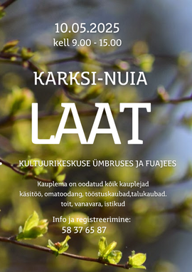 Laat kultuurikeskuse ümbruses ja fuajees